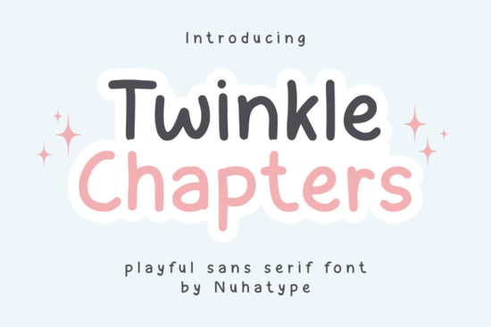 Twinkle Chapter Font